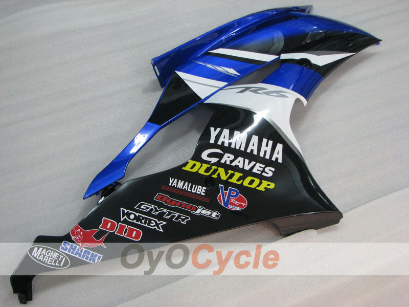Carena Destra & Sinistra Per Yamaha 08-16 YZF-R6 #OYO87912774 Immagine secondaria del prodotto