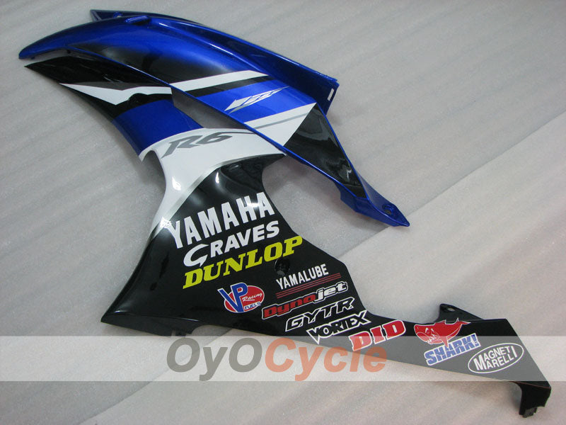Carena Destra & Sinistra Per Yamaha 08-16 YZF-R6 #OYO87912774 Immagine principale del prodotto