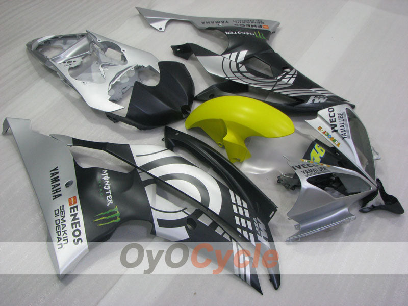 Kit carene a iniezione per YZF-R6 08-16 - Nero, Grigio - Monster #OYO87905937 Immagine principale del prodotto