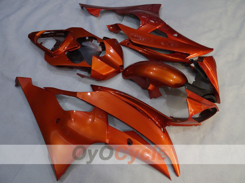 Kit carene a iniezione per YZF-R6 08-16 - Arancione, Nero - Stile Factory #OYO87905939 Immagine principale del prodotto