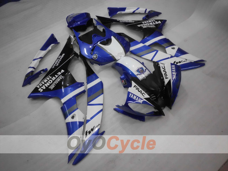 Kit carene ad iniezione per YZF-R6 08-16 - Blu, Bianco, Nero - PETRONAS #OYO87905940 Immagine principale del prodotto