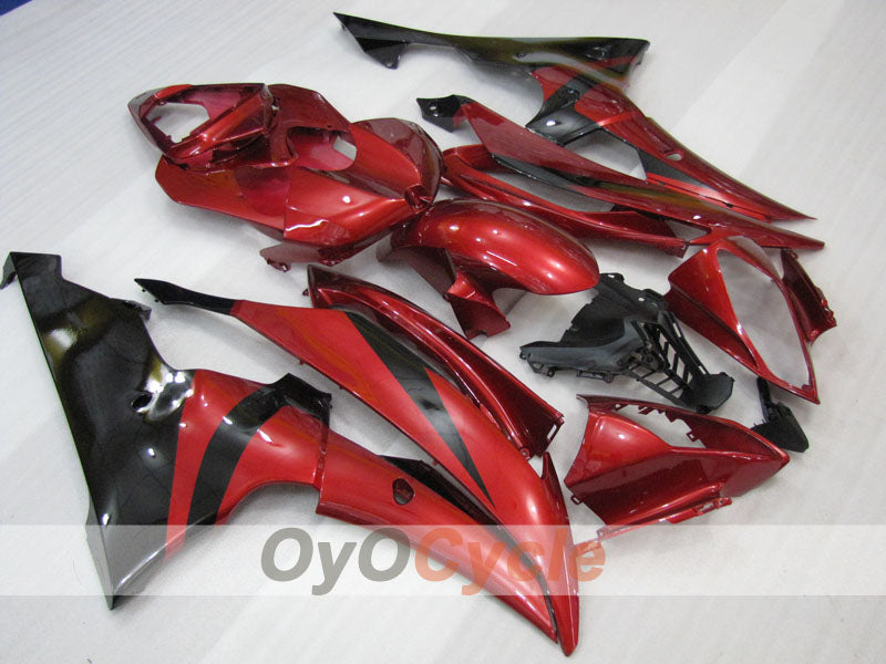 Kit carene a iniezione per YZF-R6 08-16 - Rosso, Nero - Stile di fabbrica #OYO87905945 Immagine principale del prodotto