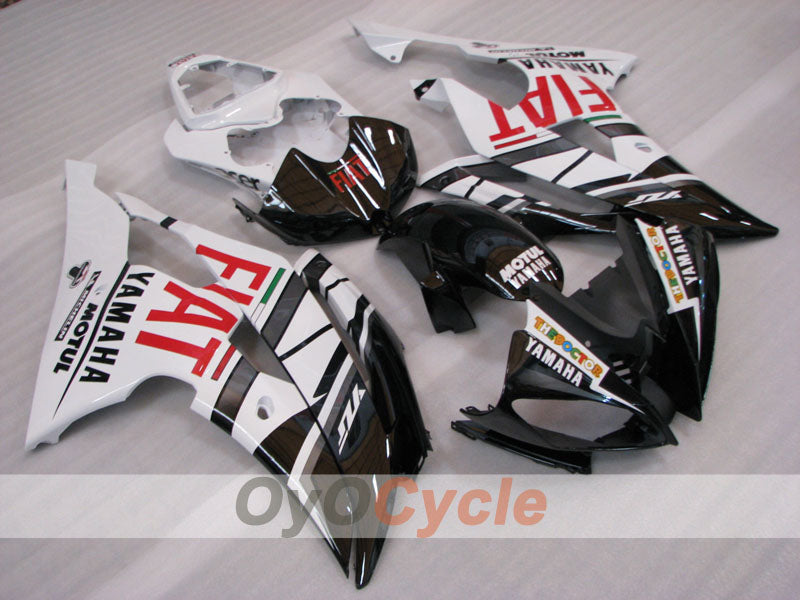 Kit carene a iniezione per YZF-R6 08-16 - Bianco, Nero - FIAT #OYO87905948 Immagine principale del prodotto