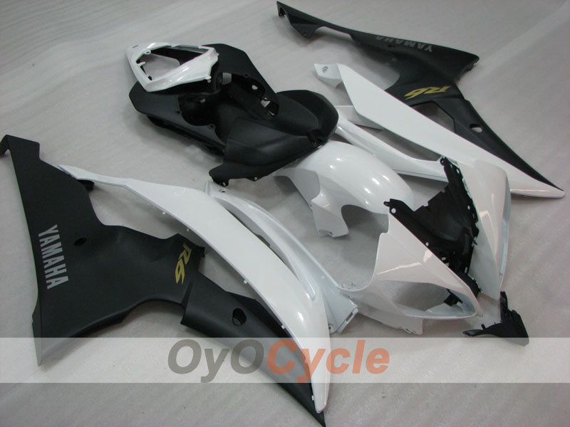 Kit carenatura a iniezione per YZF-R6 08-16 - Bianco, Nero, Opaco - Stile fabbrica #OYO87905949 Immagine principale del prodotto