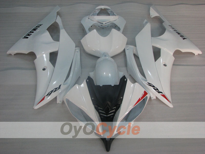 Kit carenatura a iniezione per YZF-R6 08-16 - Bianco - Stile Factory #OYO87905952 Immagine secondaria del prodotto