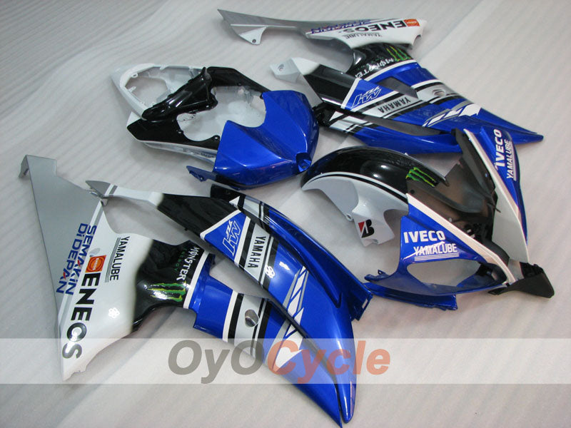 Kit Carene a Iniezione per YZF-R6 08-16 - Blu, Bianco, Nero - Monster #OYO87905957 Immagine principale del prodotto