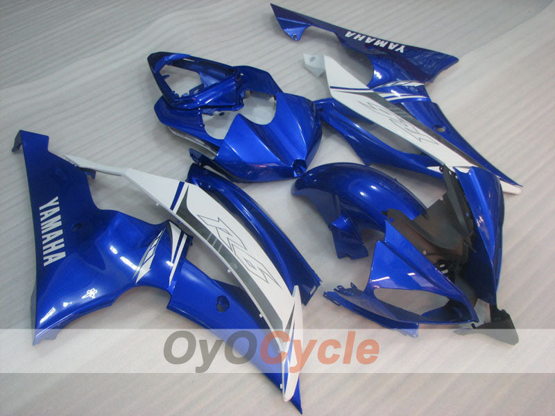 Kit carene a iniezione per YZF-R6 08-16 - Blu, Bianco, Nero - Stile di fabbrica #OYO87905958 Immagine principale del prodotto