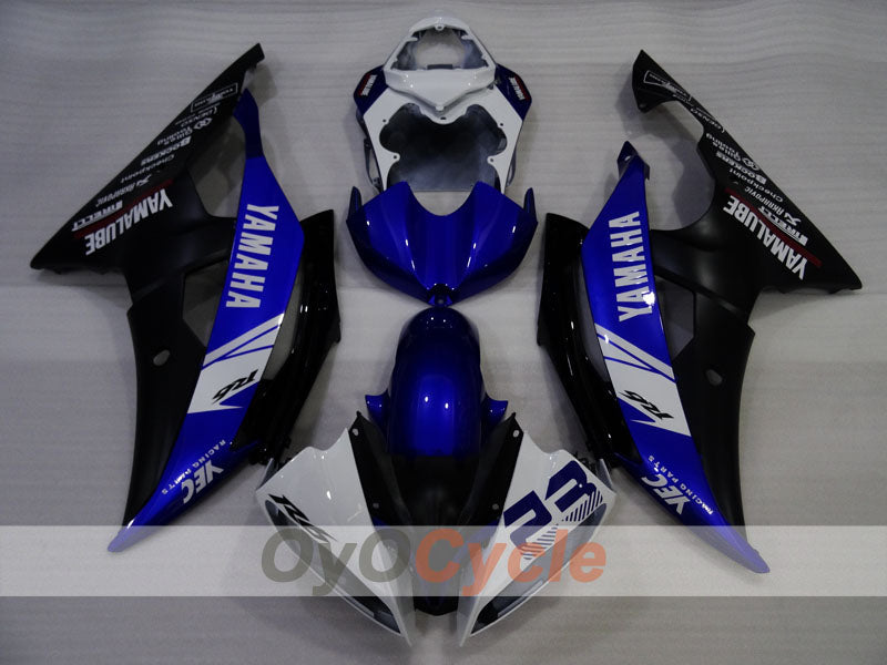 Kit carene a iniezione per YZF-R6 08-16 - Blu, Bianco, Nero - Stile di fabbrica #OYO87905962 Immagine secondaria del prodotto