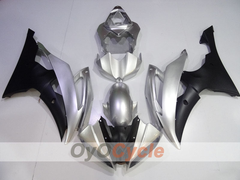 Kit Carena a Iniezione per YZF-R6 08-16 - Nero, Argento - Stile di Fabbrica #OYO87905965 Immagine secondaria del prodotto