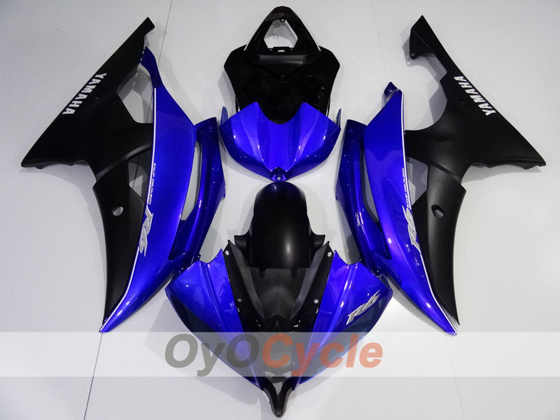 Kit carene a iniezione per YZF-R6 08-16 - Blu, Nero - Stile di fabbrica #OYO87905966 Immagine secondaria del prodotto