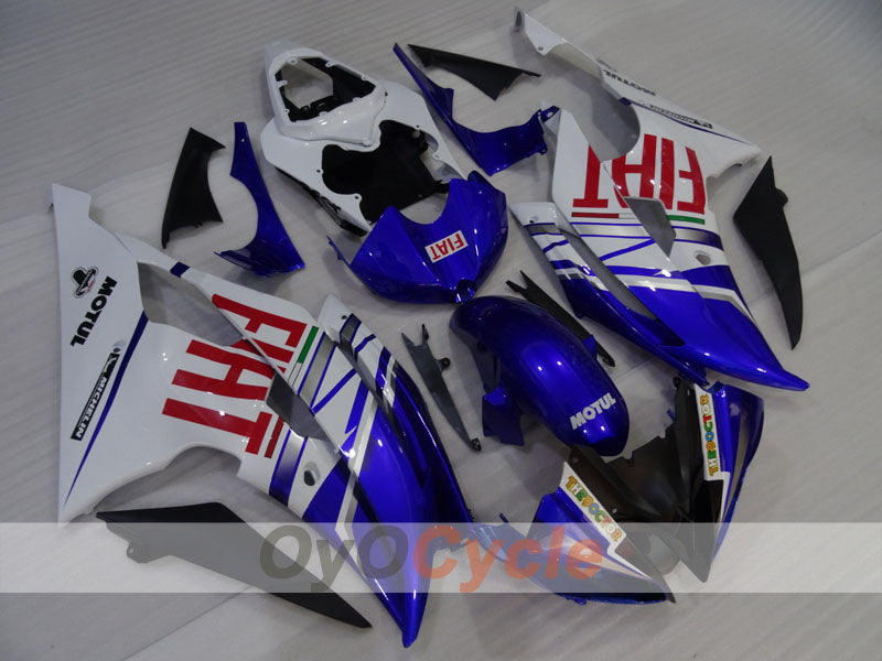 Kit carenatura a iniezione per YZF-R6 08-16 - Blu, Bianco - FIAT #OYO87905967 Immagine secondaria del prodotto