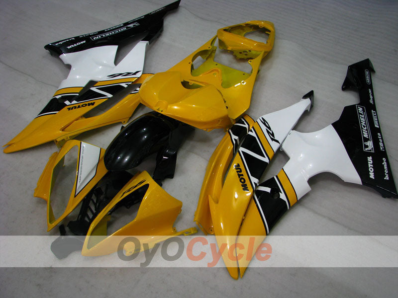 Kit carene a iniezione per YZF-R6 08-16 - Giallo, Nero - Stile Factory #OYO87905969 Immagine secondaria del prodotto