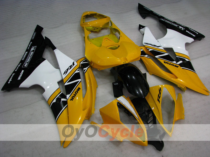 Kit carene a iniezione per YZF-R6 08-16 - Giallo, Nero - Stile Factory #OYO87905969 Immagine principale del prodotto