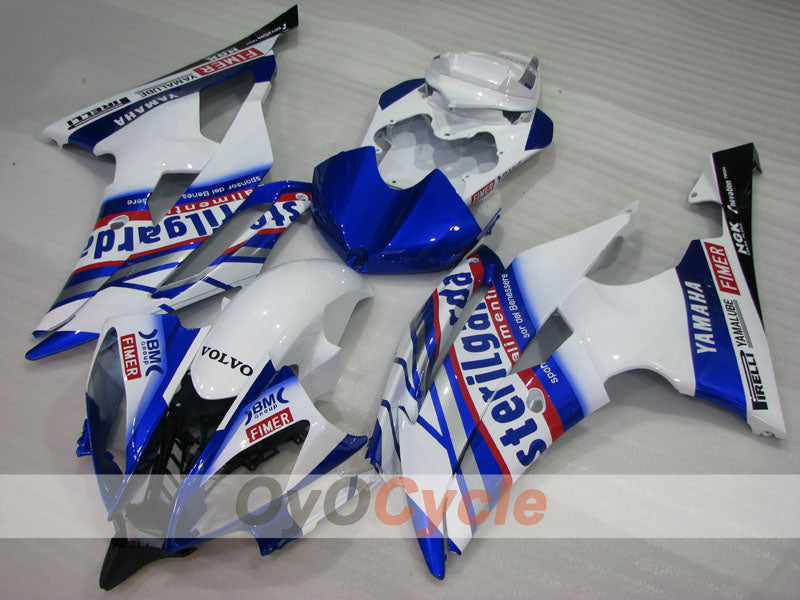 Kit carene a iniezione per YZF-R6 08-16 - Blu, Bianco - Sterilgarda #OYO87905971 Immagine principale del prodotto