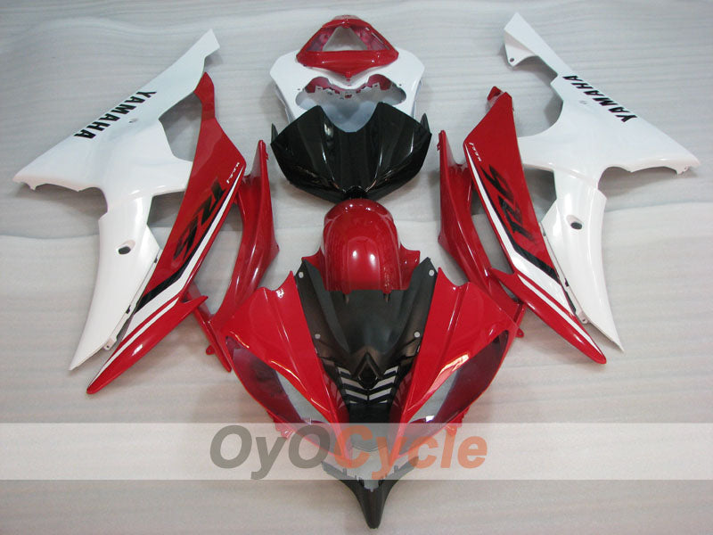 Kit carene a iniezione per YZF-R6 08-16 - Rosso, Bianco - Stile Fabbrica #OYO87905974 Immagine secondaria del prodotto