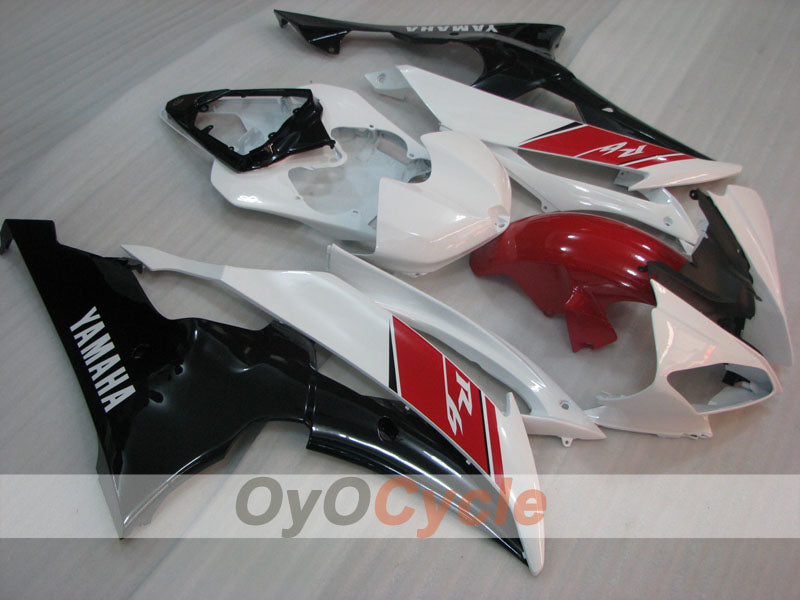 Kit carenatura a iniezione per YZF-R6 dal 2008 al 2016 - Rosso, Bianco, Nero - Stile Factory #OYO87905975 Immagine principale del prodotto