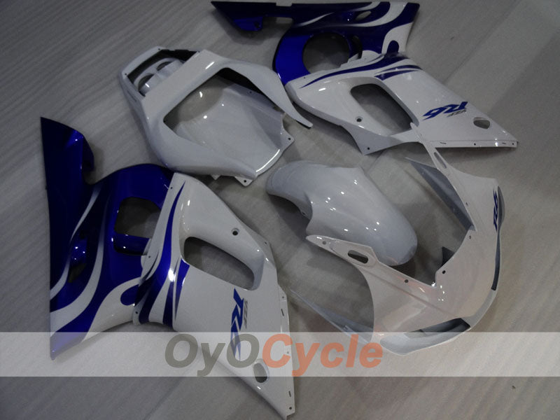 Kit Carenatura ad Iniezione per YZF-R6 98-02 - Blu, Bianco - Stile Fabbrica #OYO87905976 Immagine principale del prodotto