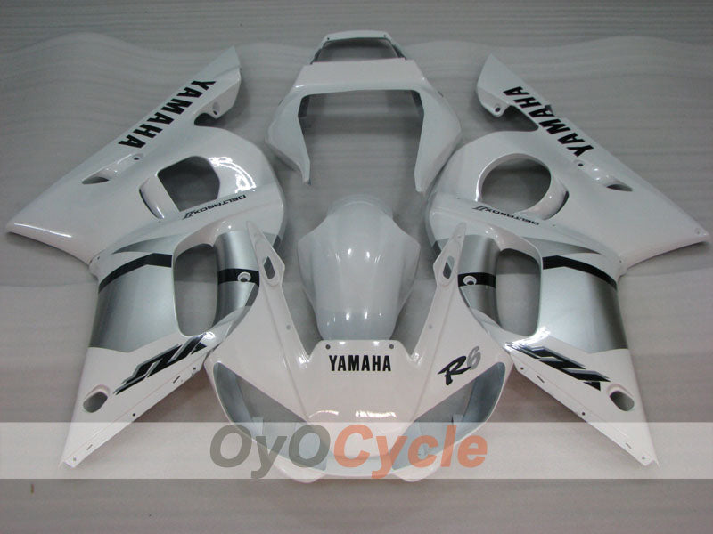 Kit carene a iniezione per YZF-R6 anni 98-02 - Bianco - Stile Factory #OYO87905982 Immagine secondaria del prodotto