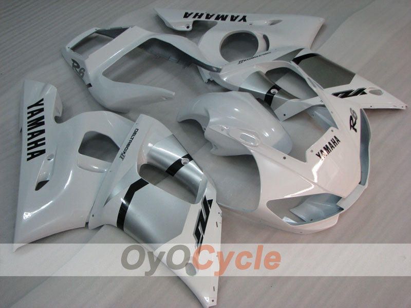 Kit carene a iniezione per YZF-R6 anni 98-02 - Bianco - Stile Factory #OYO87905982 Immagine principale del prodotto