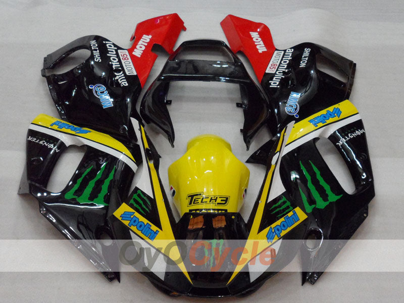 Kit carene a iniezione per 98-02 YZF-R6 - Rosso, Giallo, Nero - Monster #OYO87905984 Immagine secondaria del prodotto