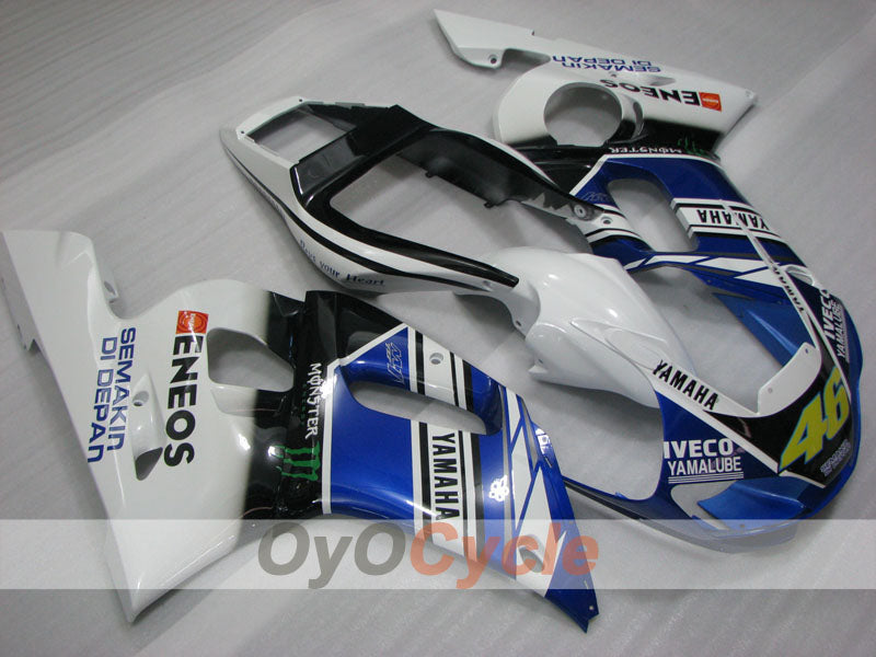 Kit carene a iniezione per YZF-R6 98-02 - Blu, Bianco, Nero - Monster #OYO87905989 Immagine principale del prodotto