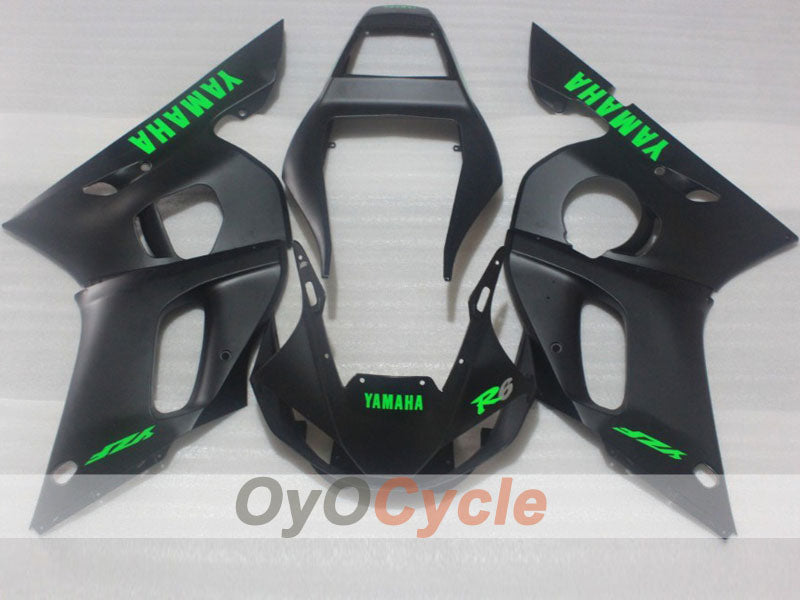 Kit carene a iniezione per YZF-R6 98-02 - Nero opaco - Stile originale #OYO87905990 Immagine principale del prodotto