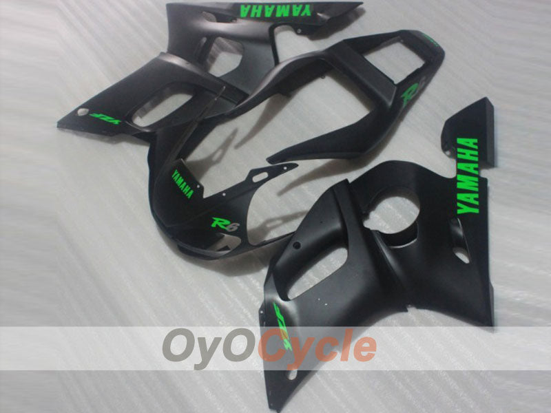 Kit carene a iniezione per YZF-R6 98-02 - Nero opaco - Stile originale #OYO87905990 Immagine secondaria del prodotto