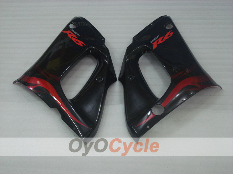 Carenatura laterale sinistra e destra per Yamaha 98-02 YZF-R6 #OYO87911951 Immagine secondaria del prodotto