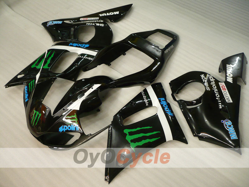 Kit Carenatura a Iniezione per YZF-R6 98-02 - Nero - Monster #OYO87906000 Immagine secondaria del prodotto