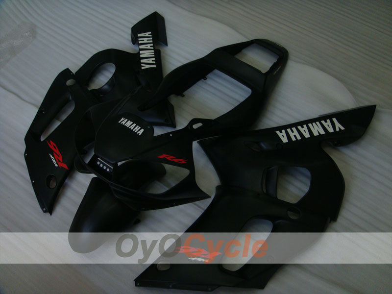 Kit carene a iniezione per YZF-R6 98-02 - Nero, Opaco - Stile originale #OYO87906003 Immagine secondaria del prodotto