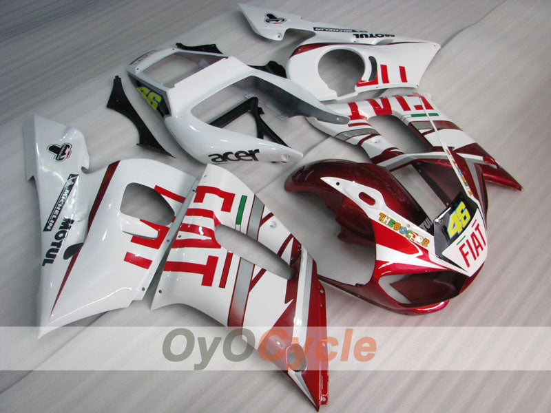 Kit carene a iniezione per YZF-R6 98-02 - Rosso, Bianco - FIAT #OYO87906004 Immagine principale del prodotto