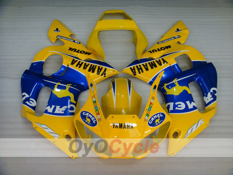 Kit Carenatura ad Iniezione per YZF-R6 98-02 - Giallo, Blu - Camel, MOTUL #OYO87906007 Immagine secondaria del prodotto