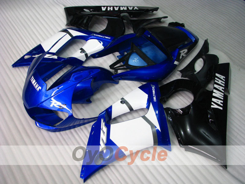 Kit carene a iniezione per YZF-R6 98-02 - Blu, Nero - Stile di fabbrica #OYO87906009 Immagine secondaria del prodotto