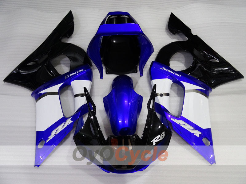 Carenatura a iniezione per YZF-R6 98-02 - Blu, Nero - Stile fabbrica #OYO87906010 Immagine secondaria del prodotto