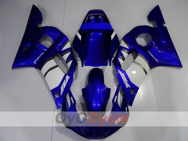 Kit carene a iniezione per YZF-R6 98-02 - Blu, Nero - Stile di fabbrica #OYO87906011 Immagine secondaria del prodotto