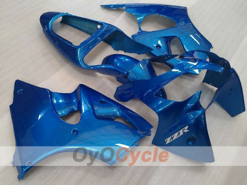 Carenatura a iniezione per NINJA ZX-6R 00-02 - Blu - Senza adesivi/decalcomanie, Stile di fabbrica #OYO87906028 Immagine principale del prodotto