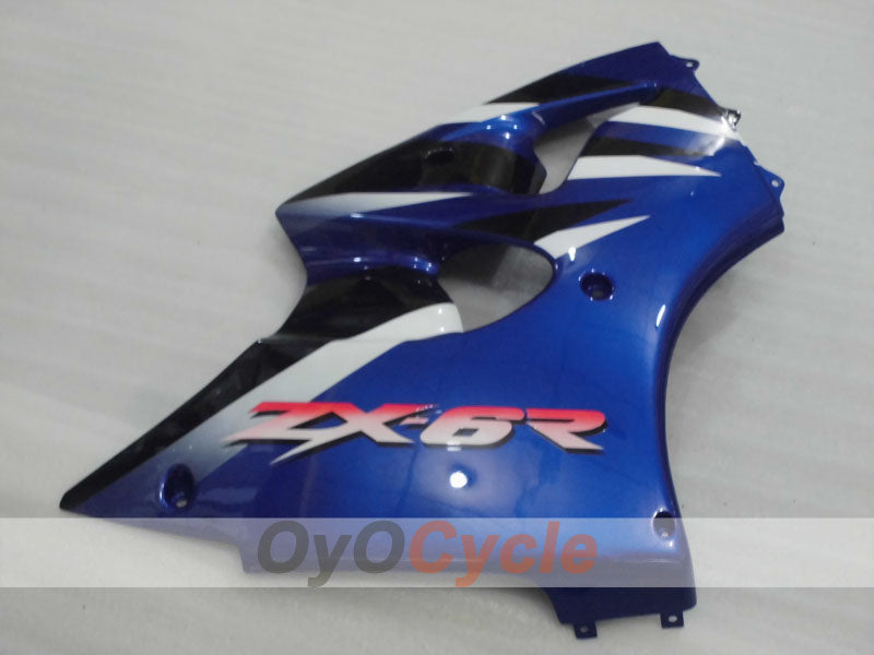 Carenatura lato destro e sinistro per Kawasaki Ninja ZX-6R 00-02 #OYO87912970 Immagine secondaria del prodotto