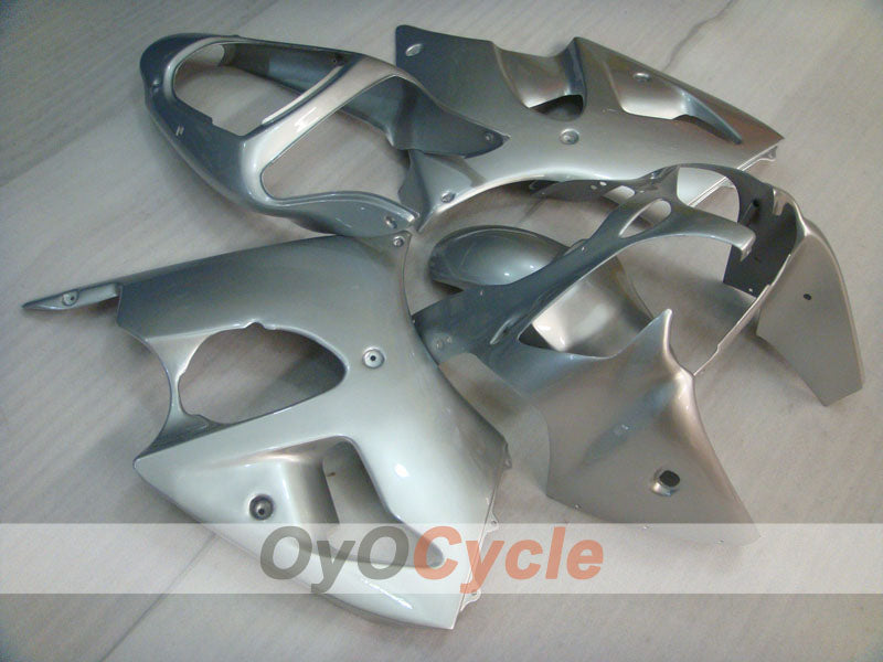 Kit carene a iniezione per NINJA ZX-6R 00-02 - Argento - Senza adesivi/decalcomanie, Stile di fabbrica #OYO87906031 Immagine principale del prodotto