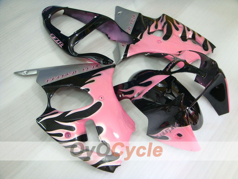 Kit carene a iniezione per NINJA ZX-6R 00-02 - Nero, Rosa - Personalizza #OYO87906032 Immagine principale del prodotto