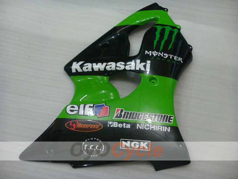 Carenatura lato destro e sinistro per Kawasaki Ninja ZX-6R 00-02 #OYO87912991 Immagine secondaria del prodotto
