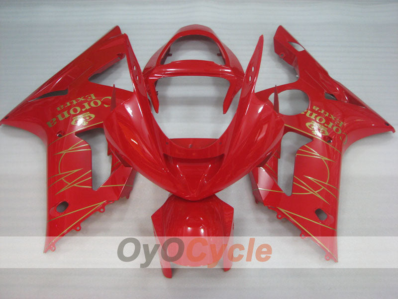 Kit Carene a Iniezione per NINJA ZX-6R 03-04 - Rosse - Corona #OYO87906040 Immagine secondaria del prodotto