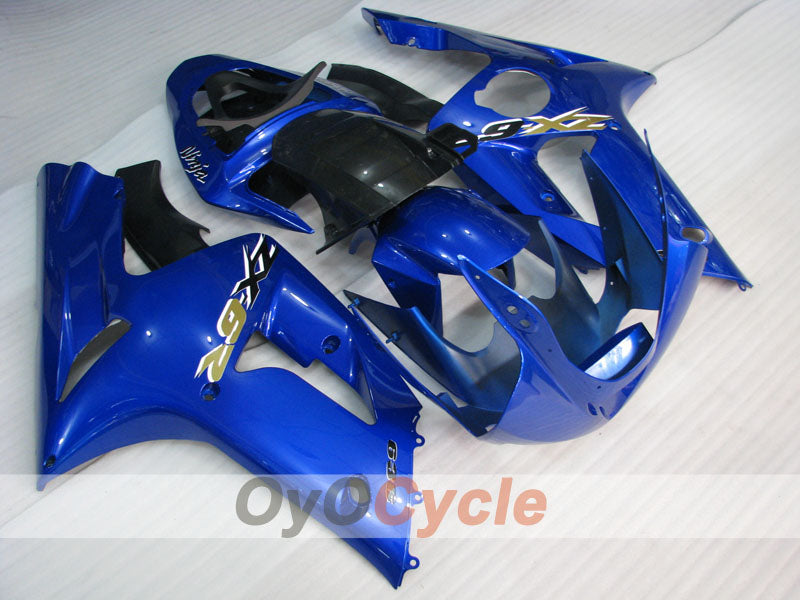 Carene a iniezione per NINJA ZX-6R 03-04 - Blu - Stile di fabbrica #OYO87906042 Immagine principale del prodotto