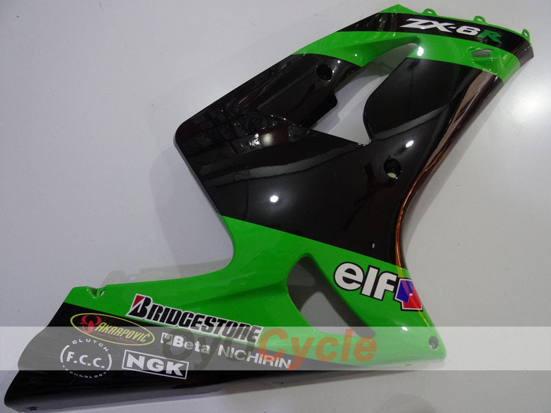 Carenatura Lato Destro & Sinistro Per Kawasaki 03-04 Ninja ZX-6R #OYO87913067 Immagine secondaria del prodotto