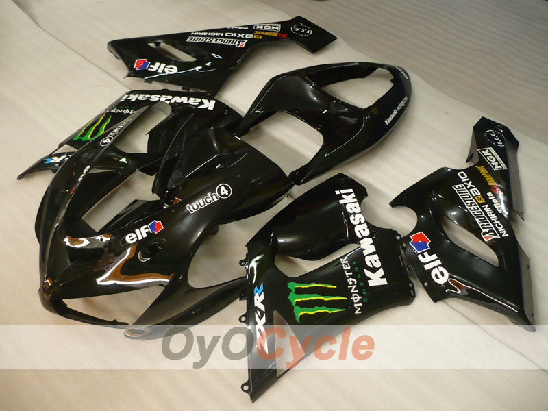 Kit Carene a Iniezione per NINJA ZX-6R 05-06 - Nero - Monster #OYO87906049 Immagine secondaria del prodotto