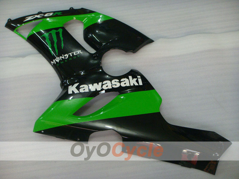 Carena Sinistra & Destra Per Kawasaki 05-06 Ninja ZX-6R #OYO87913141 Immagine principale del prodotto