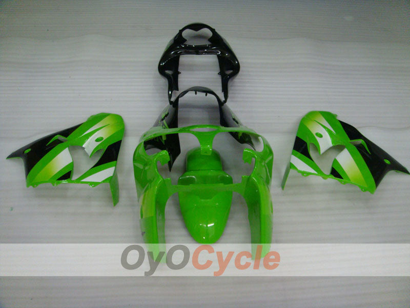 Kit carene per NINJA ZX-9R 00-01 - Verde, Nero - Stile di fabbrica #OYO87906062 Immagine secondaria del prodotto