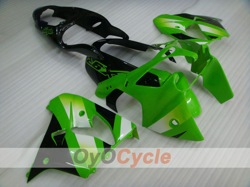 Kit carene per NINJA ZX-9R 00-01 - Verde, Nero - Stile di fabbrica #OYO87906062 Immagine principale del prodotto