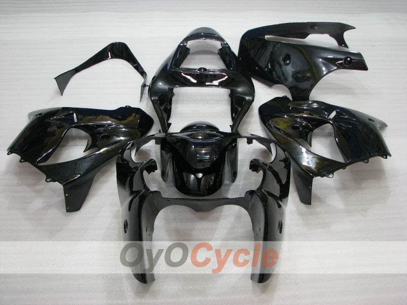 Carenatura completa per NINJA ZX-9R 02-03 - Nero - Senza adesivi/decalcomanie, Stile Originale #OYO87906065 Immagine secondaria del prodotto