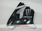 Kit carene per NINJA ZX-9R 02-03 - Nero, Argento - Monster #OYO87906068