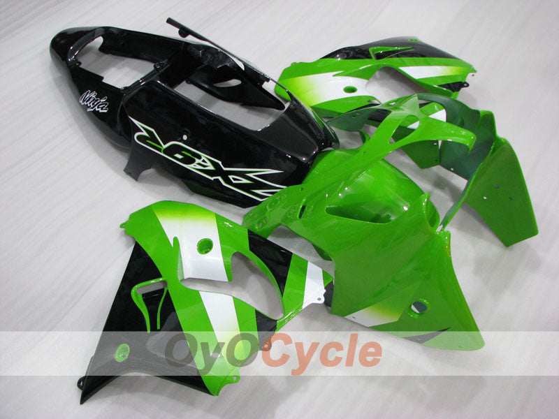 Kit carenatura per NINJA ZX-9R 02-03 - Verde, Nero - Stile di fabbrica #OYO87906069 Immagine principale del prodotto